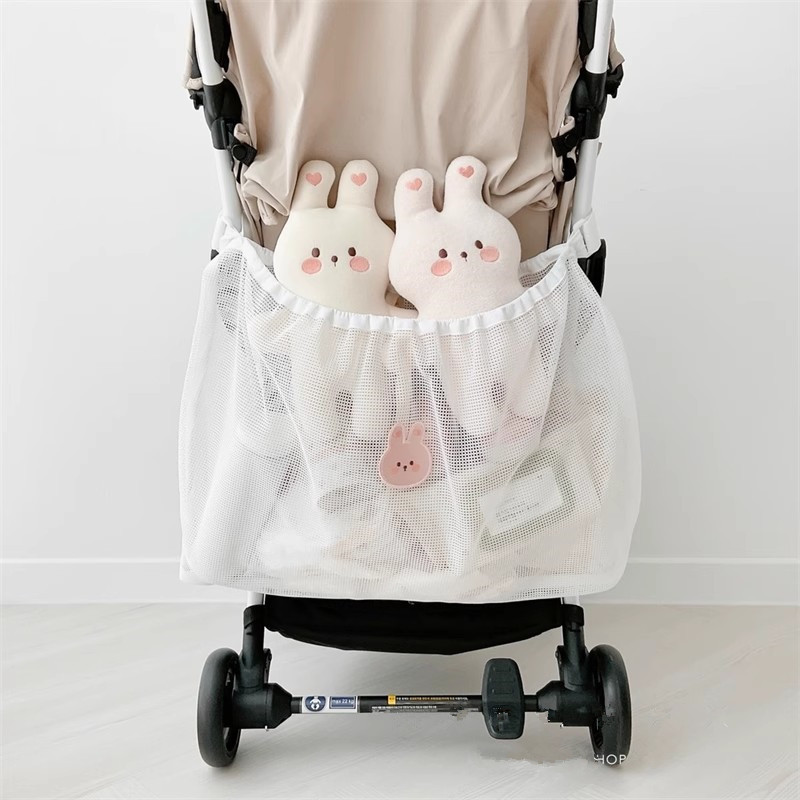 再利用可能なベビーカーハンギングバッグ夏メッシュベビーカーバ - Diapering のレビューと価格