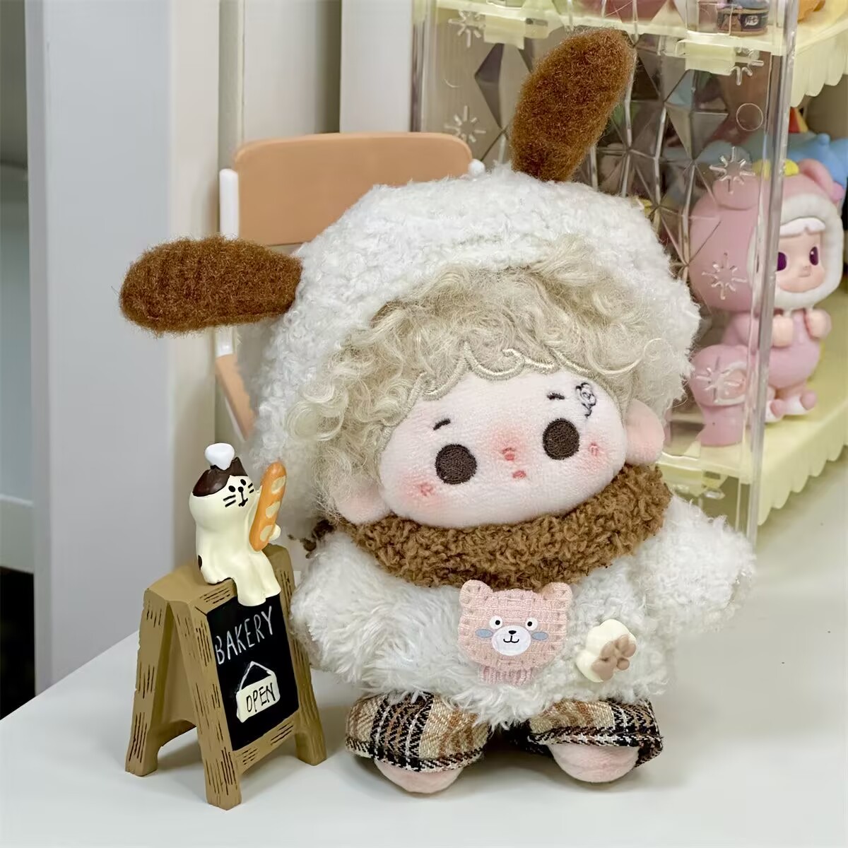 秋冬用10cm綿人形服、メイラードカラーシリーズセット、ぬい - Baby Clothes のレビューと価格